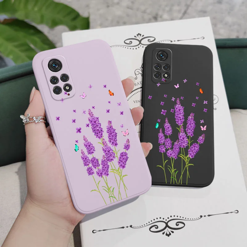 Butterfly Lavender Phone Case Cover