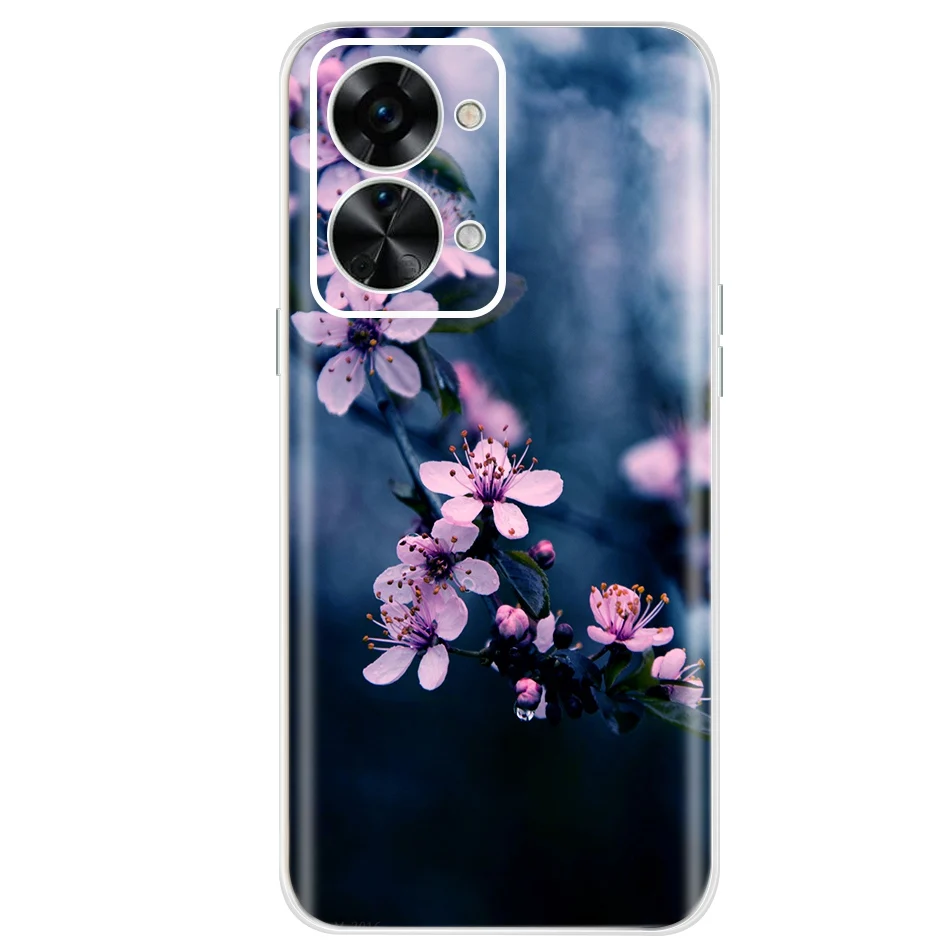 Stylish Painted Soft Silicone Clear TPU Phone Case Cover with Bumper Protection