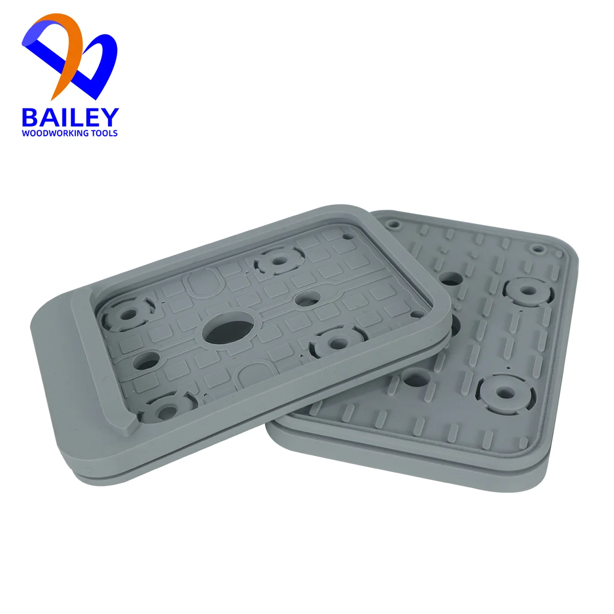 BAILEY 5PCS 160x115x17mm Vacuum Suction Plate Rubber Pad for Homag Weeke Suction Cup CNC Machining Center Woodworking Tool