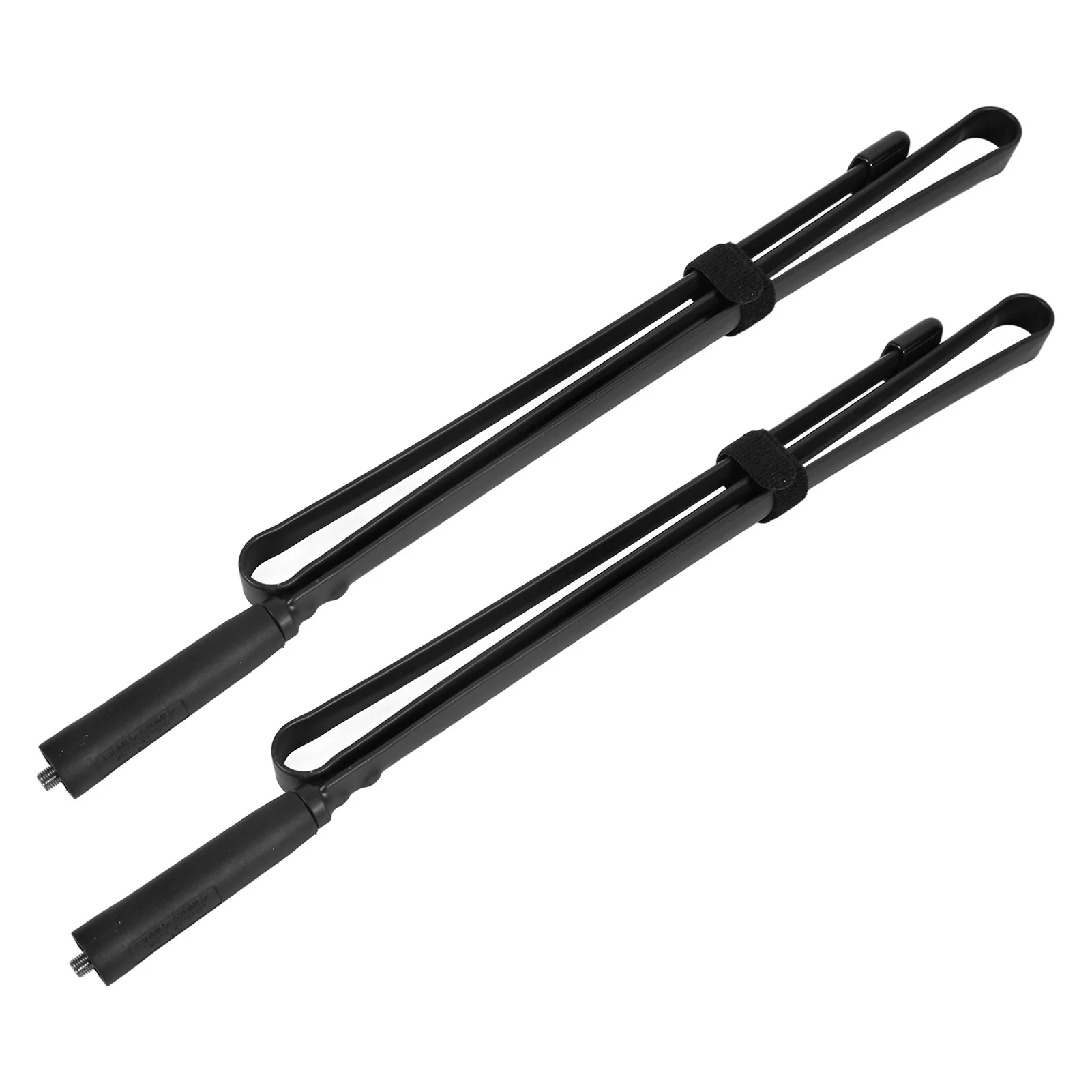 2 세트 UV 워키토키 라디오 안테나 3.5dBi 136MHz?520MHz SMA 암 인터페이스 124cm 길이 양방향 트랜시버 안테나