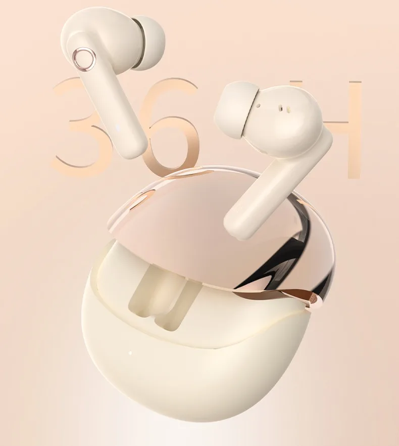 Bluetooth Earphones Comfortable Long-Wearing Earbuds New 2025 Model Pain-Free De