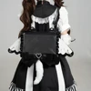Fashionable DIY Tote Handbag Transparent Itabag Sweet Cute Lolita Shoulder Crossbody Bag Detachable Black Backpack 2