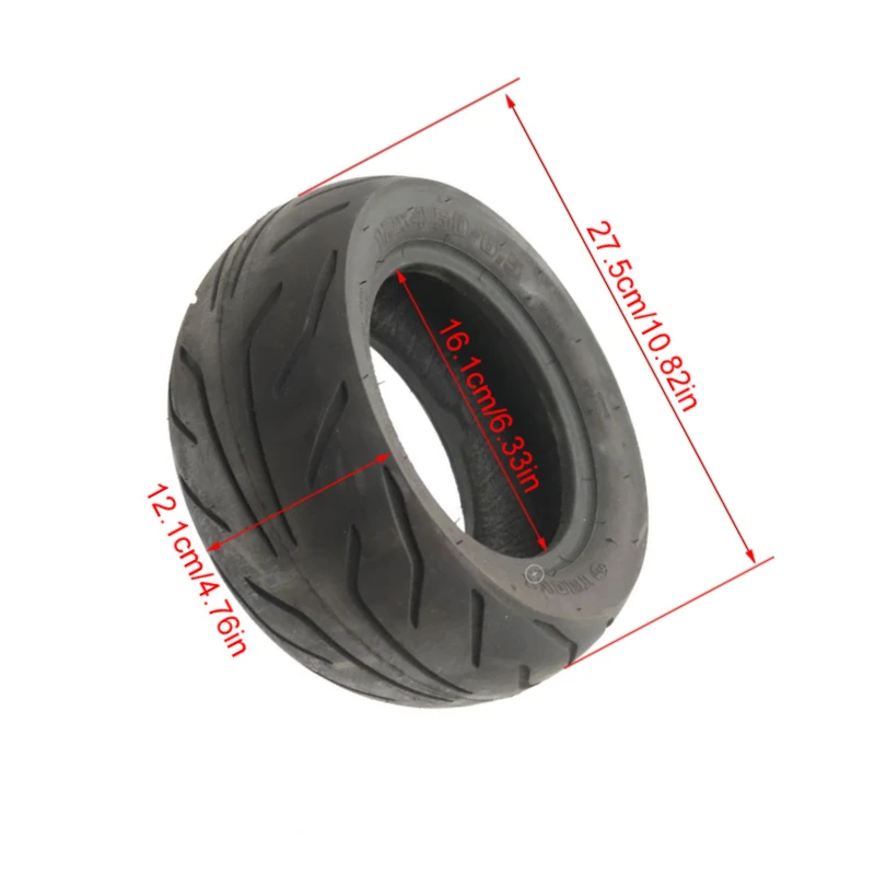 Durable 12-Inch Tubeless Tires for Electric Scooters and Mini Bikes