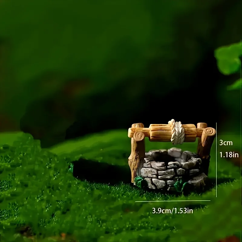 Miniature Resin Well Statue 5