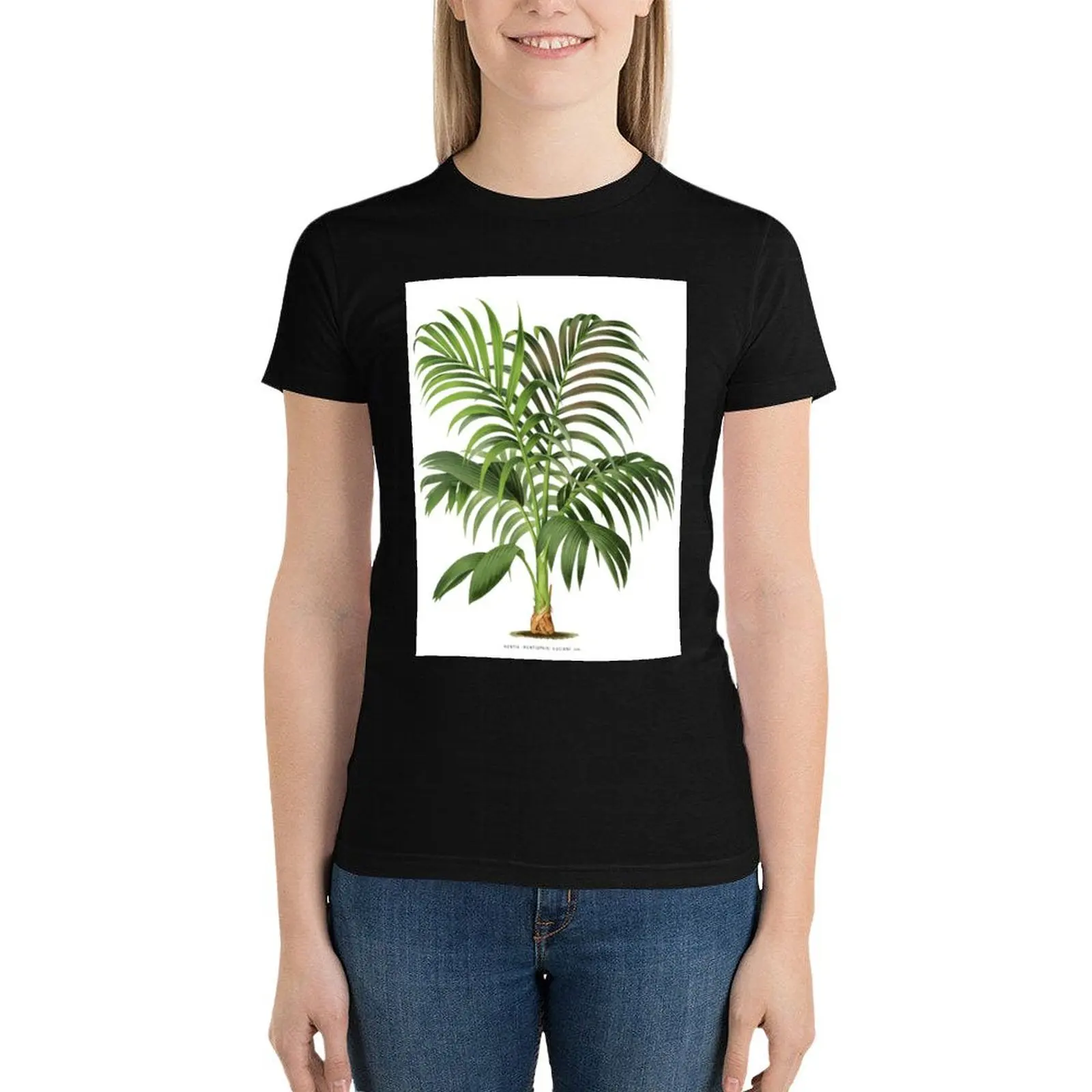 Kentia Palm - Luciani T-Shirt summer tops vintage clothes tshirts woman