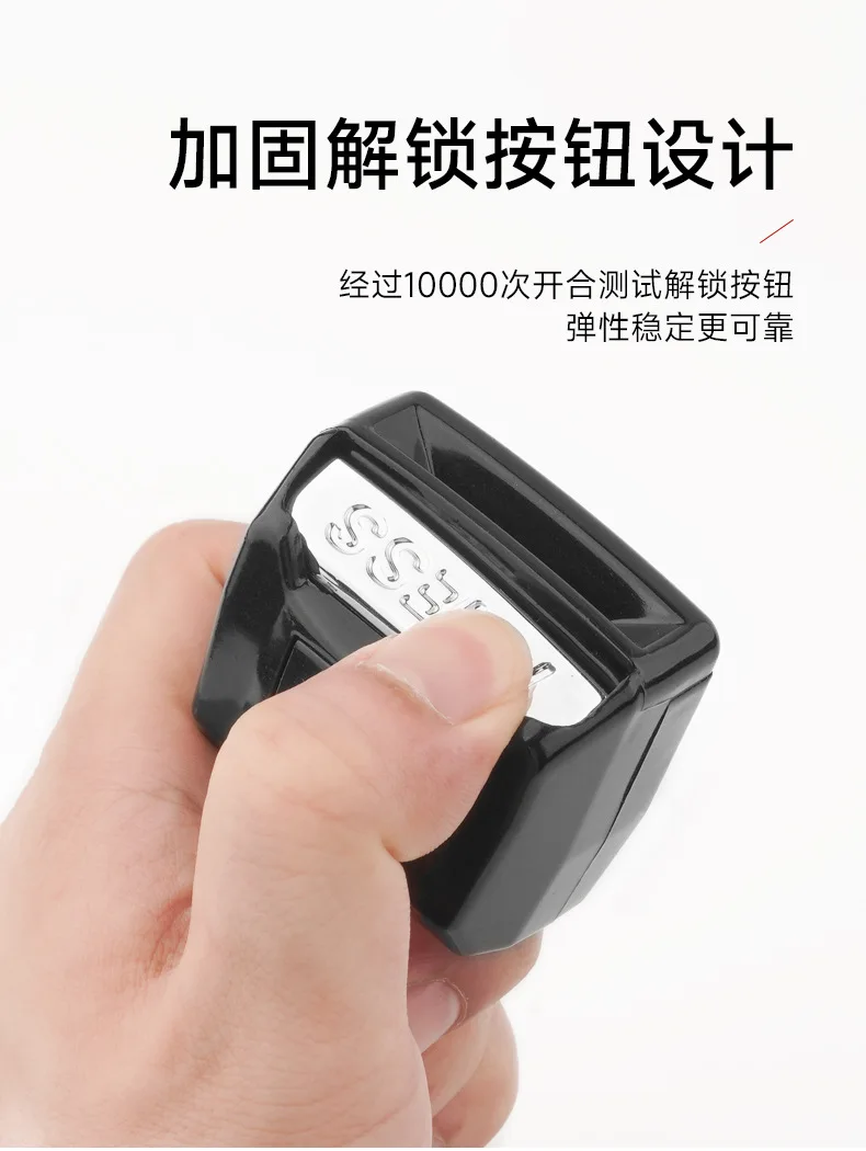 2 PCS Car Seat Belt Clip Extender Safety Seatbelt Lock Buckle Plug Thick Insert Socket Extender Safety Buckle