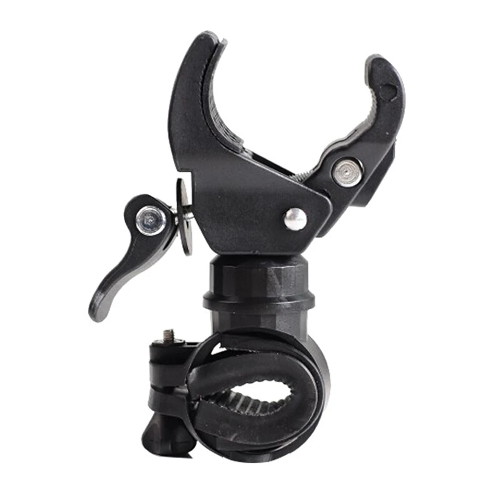 Universal 360 Degree Rotating Bike Handlebar Led Flashlight Torch Mount