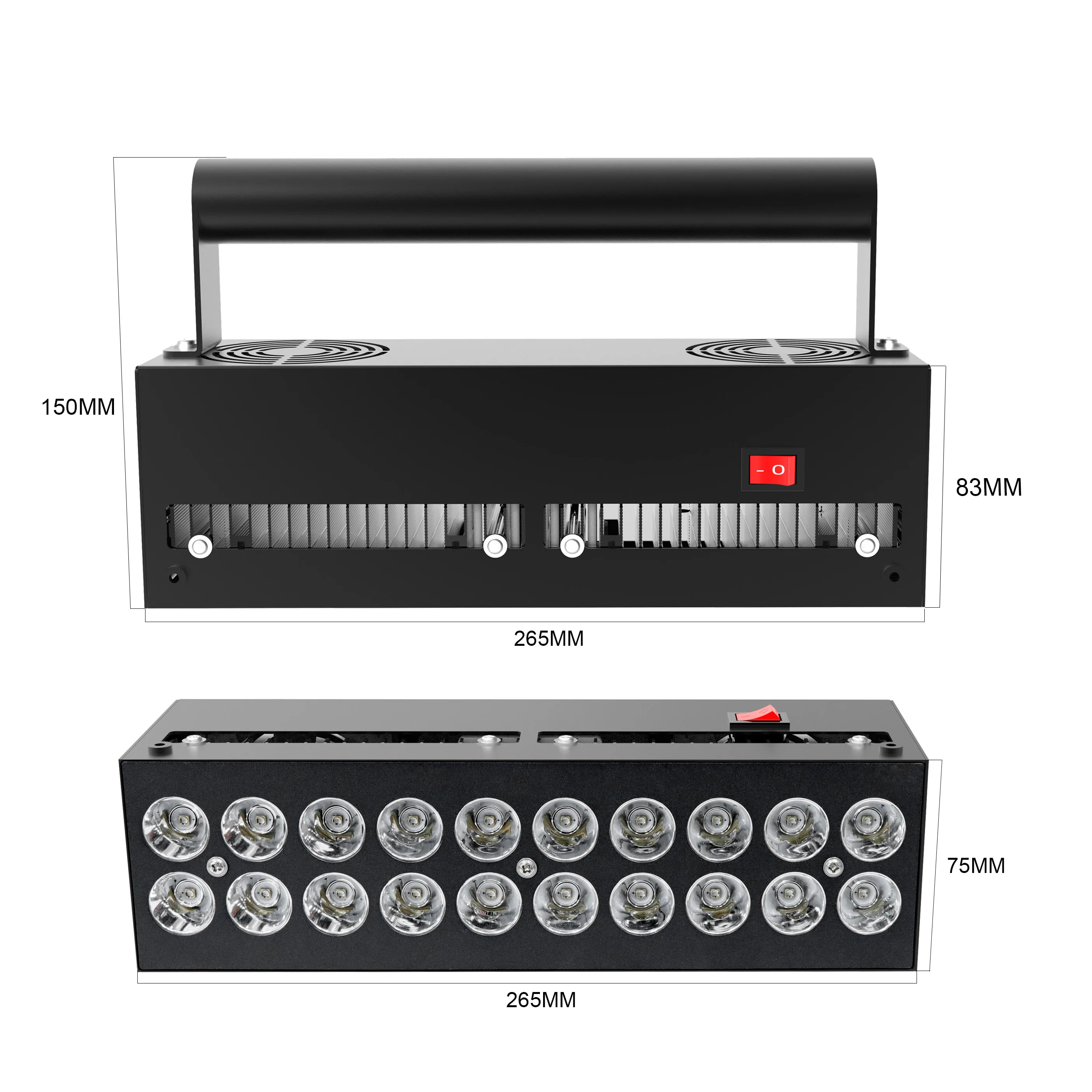 2000W 고출력 UV 경화 레진 램프 365nm 395nm 405nm PCB 보드 코팅 스크린 페인트 바니시용 자외선 UV 조명