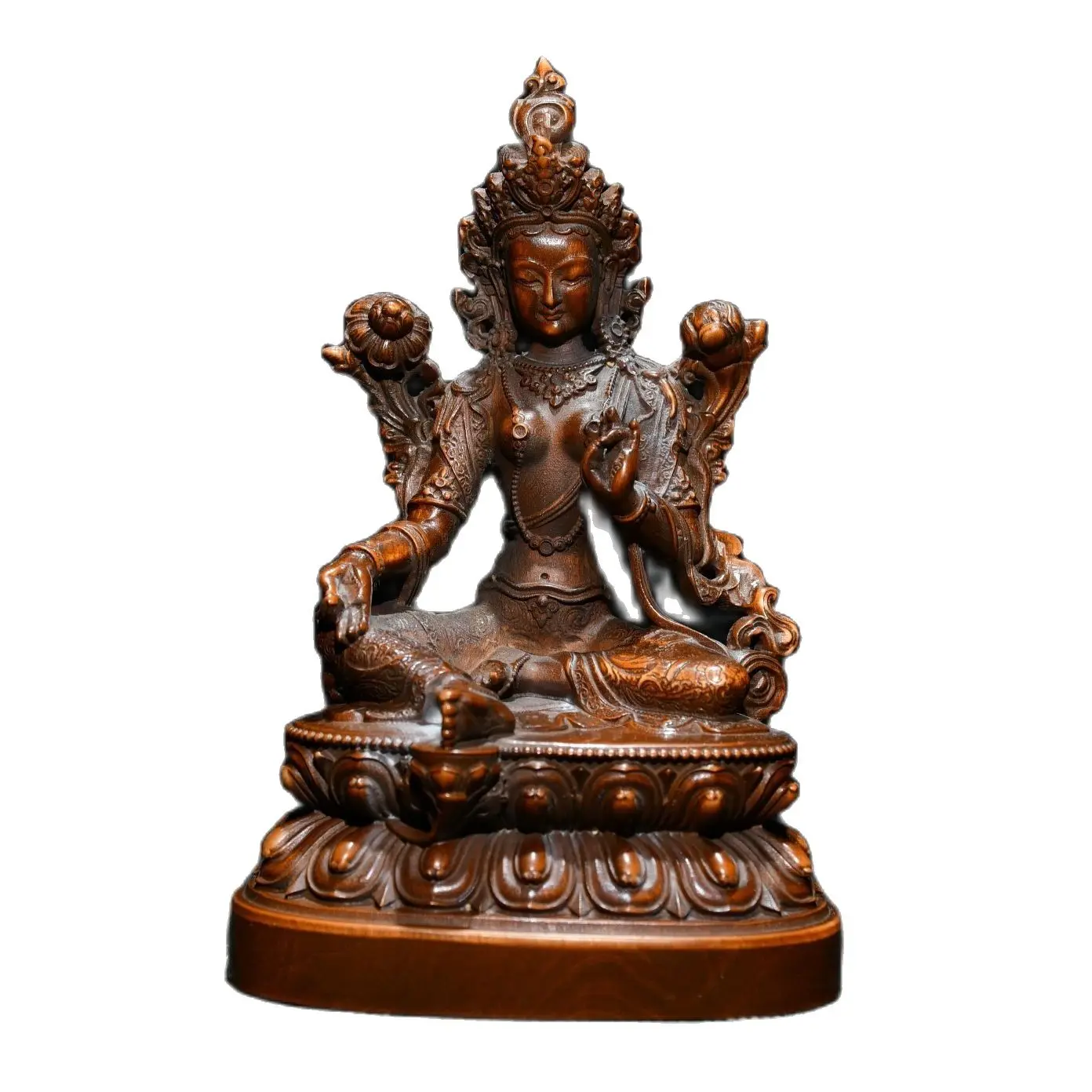 Green Tara Small Statue Wood Crafts Decoration Green Tara Statue Wood Statue Aliexpress