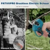 30MM Cordless Brushless Electric Pruning Shear Tree Bonsai Pruner Branches Cutter Power Tool For Makita 18V Battery(No Battery) 4