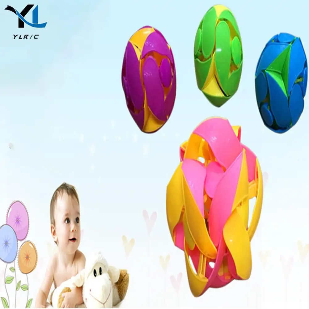 Kids Funny Color Changing Ball Color Flipping Ball Hand Throw Sensory Toy Educational Toy Outdoor Fun Sports Kid Gift