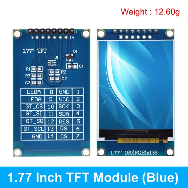 arduino tft lcd screen 1.77 in stock