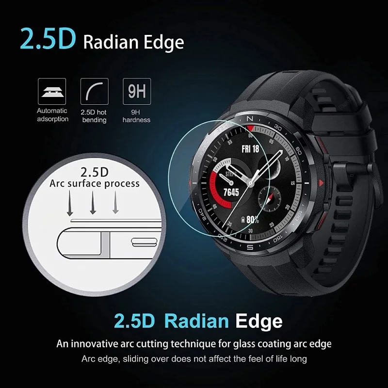REY [Lot de 6] Protecteur d'écran pour MOBVOI TICWATCH Pro 3 GPS - Pro 3 Ultra, Qualité supérieure