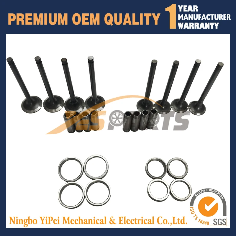 

Комплект впускного клапана и выпускного клапана, направляющее сиденье для TK486 TK4.86 TK486V для Thermo King