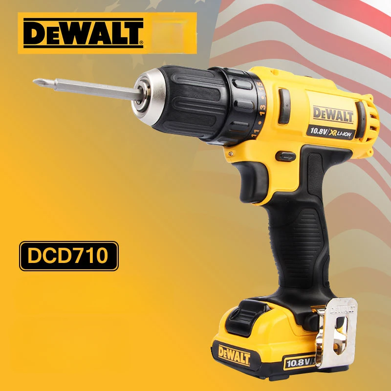 DEWALT108VHandDrillDCD710HouseholdMultifunctionalRechargeable