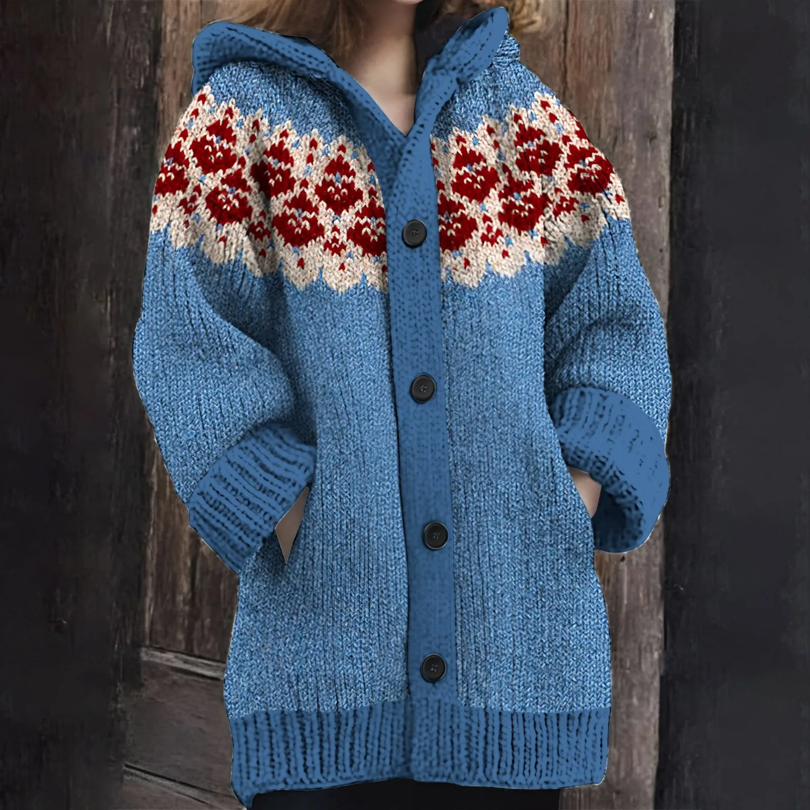 Sweaters Cardigans Warm Casual Arrival Solid Knitwear Loose Coat