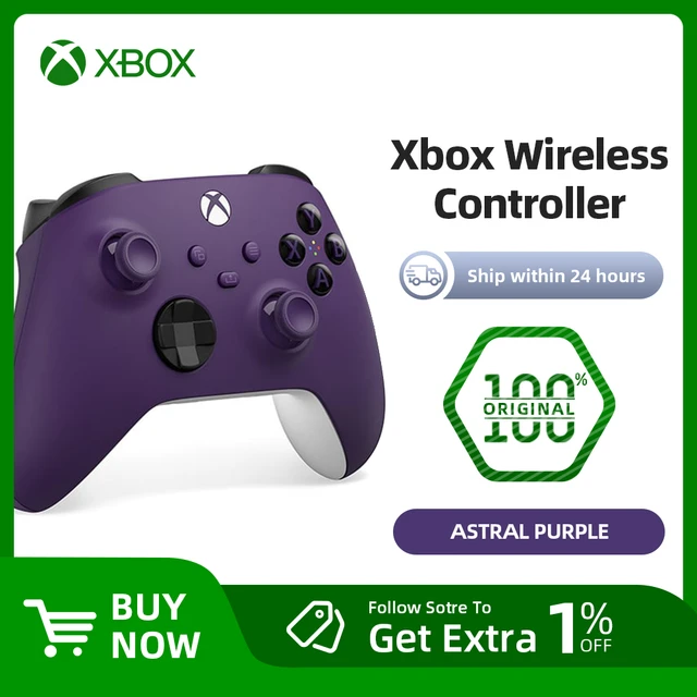 Manette sans fil Xbox Astral Purple pour Xbox Series X