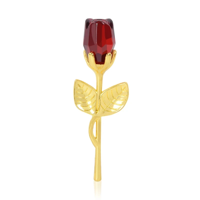 Elegant Crystal Rose: Eternal Love Flower for Special Occasions and Celebrations