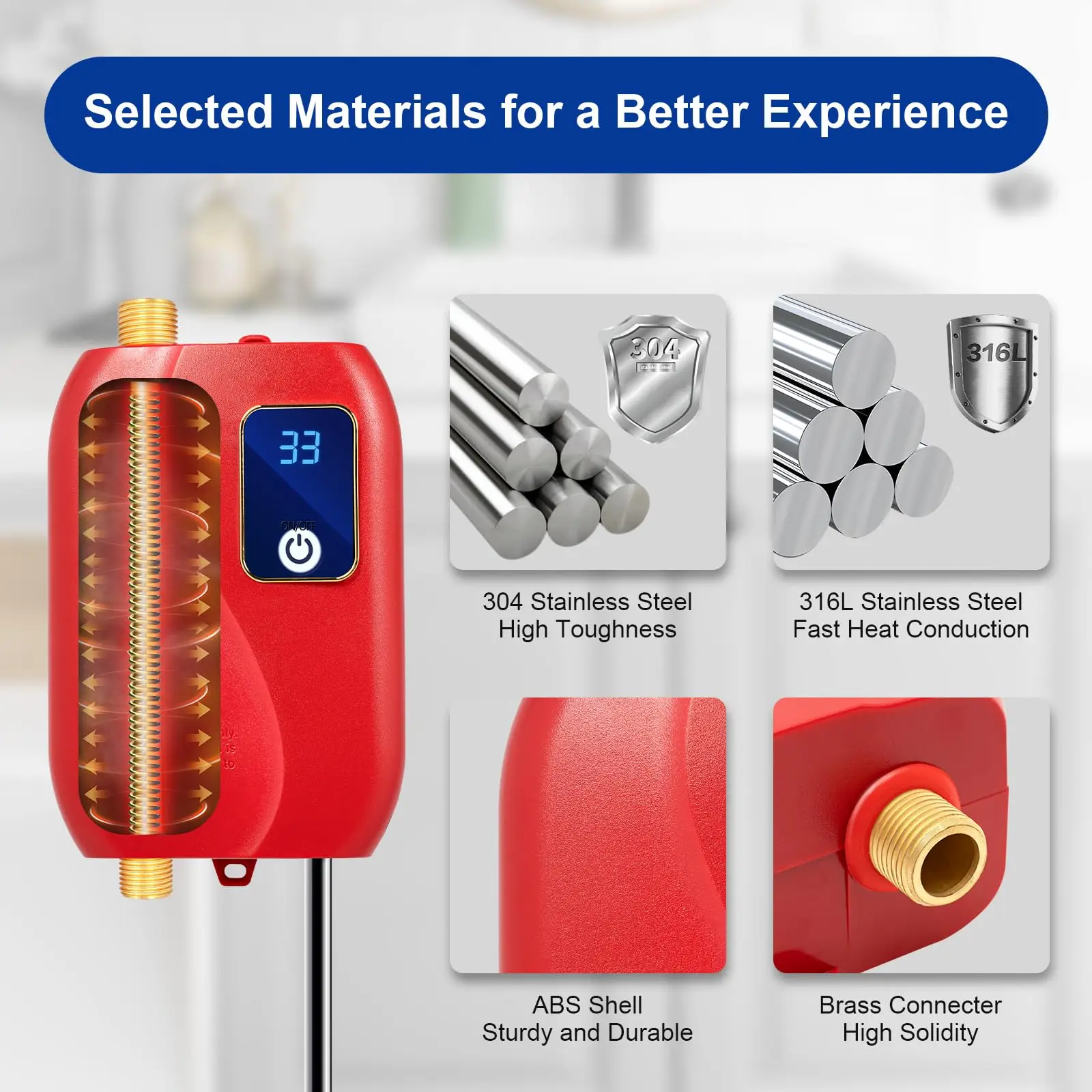 Рисунок 4 - Электрический проточный водонагреватель