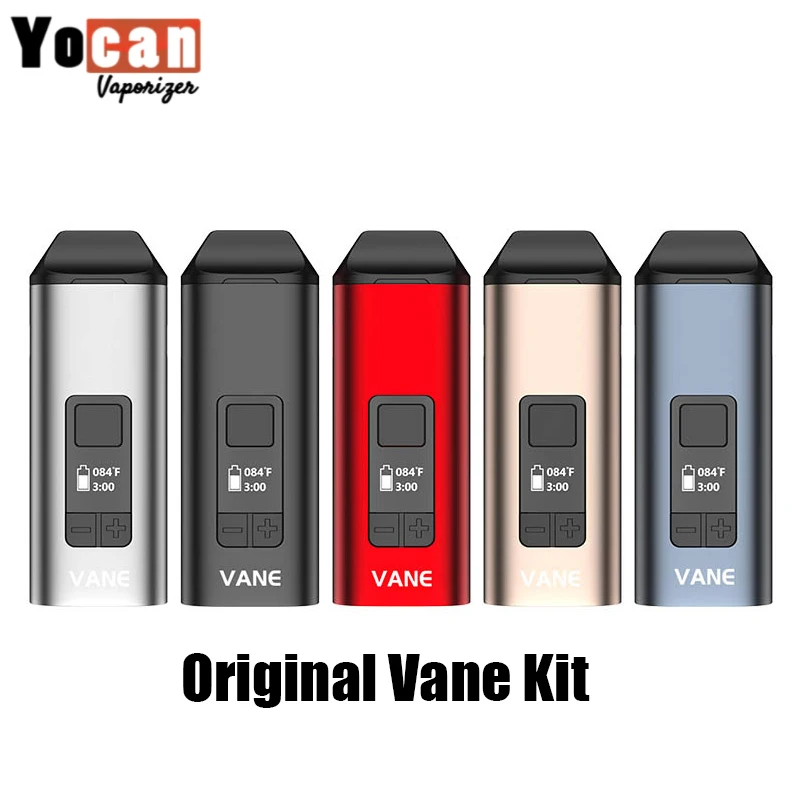 yocan-乾いた草のキットオリジナルのセラミック加熱チャンバーoledディスプレイ磁気マウス1100mahバッテリー