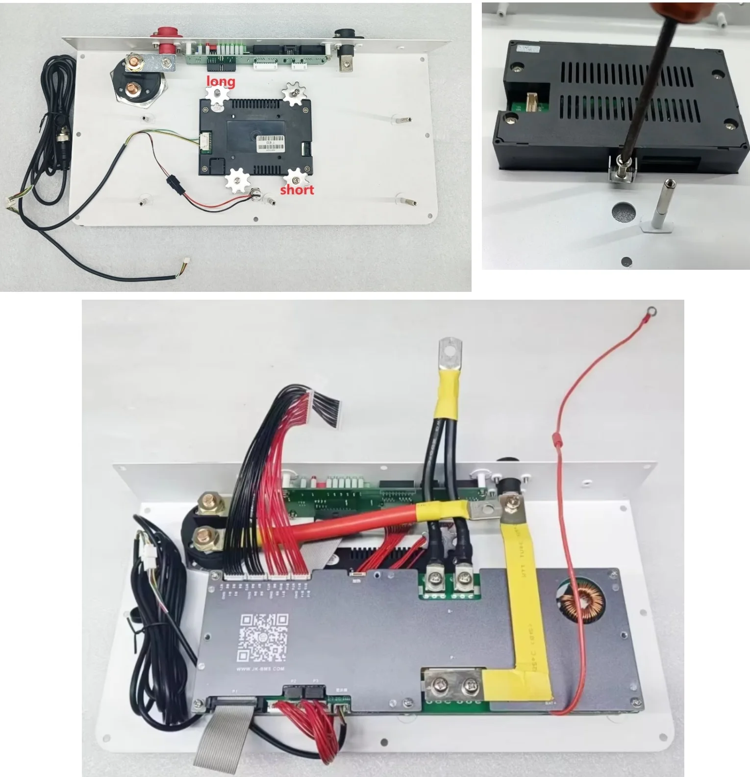Customization V19 JK BMS Solar Home Energy Storage LiFePO4 Battery Box DIY Kit