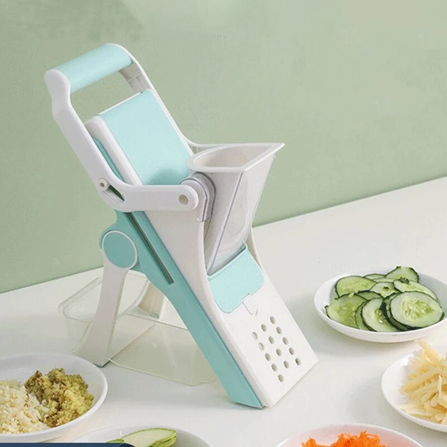 Kitchen Chopping Artifact Multifunctional Vegetable Cutter Slicer Foldable  Grater Slicer Food Chopper Fruit French Fries Cutter - AliExpress