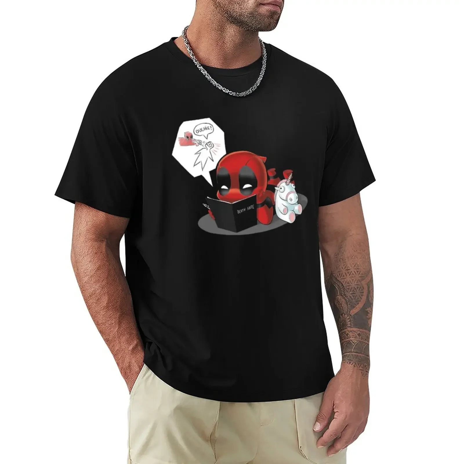 

Мужская хлопковая футболка с принтом в виде животных