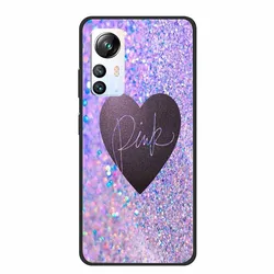 Luxury Purple Silicone TPU Soft Phone Back Cover Case - Premium Protection for Blackview A95 (1)