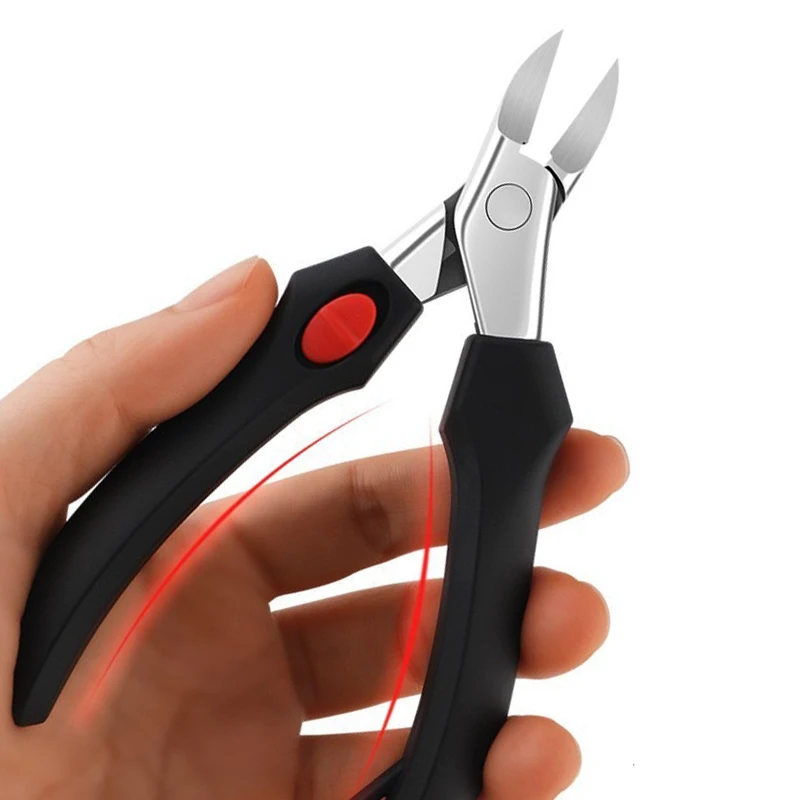 Ingrown Toe Nail Correction Nippers Clipper Cutters Dead Skin Dirt Remover, Paronychia Podiatry Pedicure Care Tool 4
