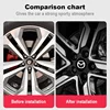 4Pcs 56mm 60mm Car Wheel Hub Center Cap For Mazda 2 5 6 7 323 RX7 RX8 MX3 MX5 Axela Atenza Rim Cover Emblem Stickers Accessories 6