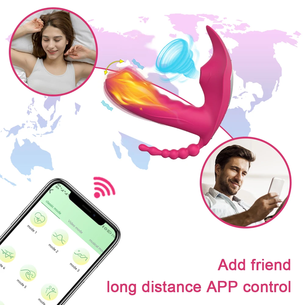 Female Masturbator 3 IN 1 Bluetooth APP Dildo Vibrator Vacuum Vagina Clitoris Suck Stimulator Sex Toys For Women Couple Adult 18