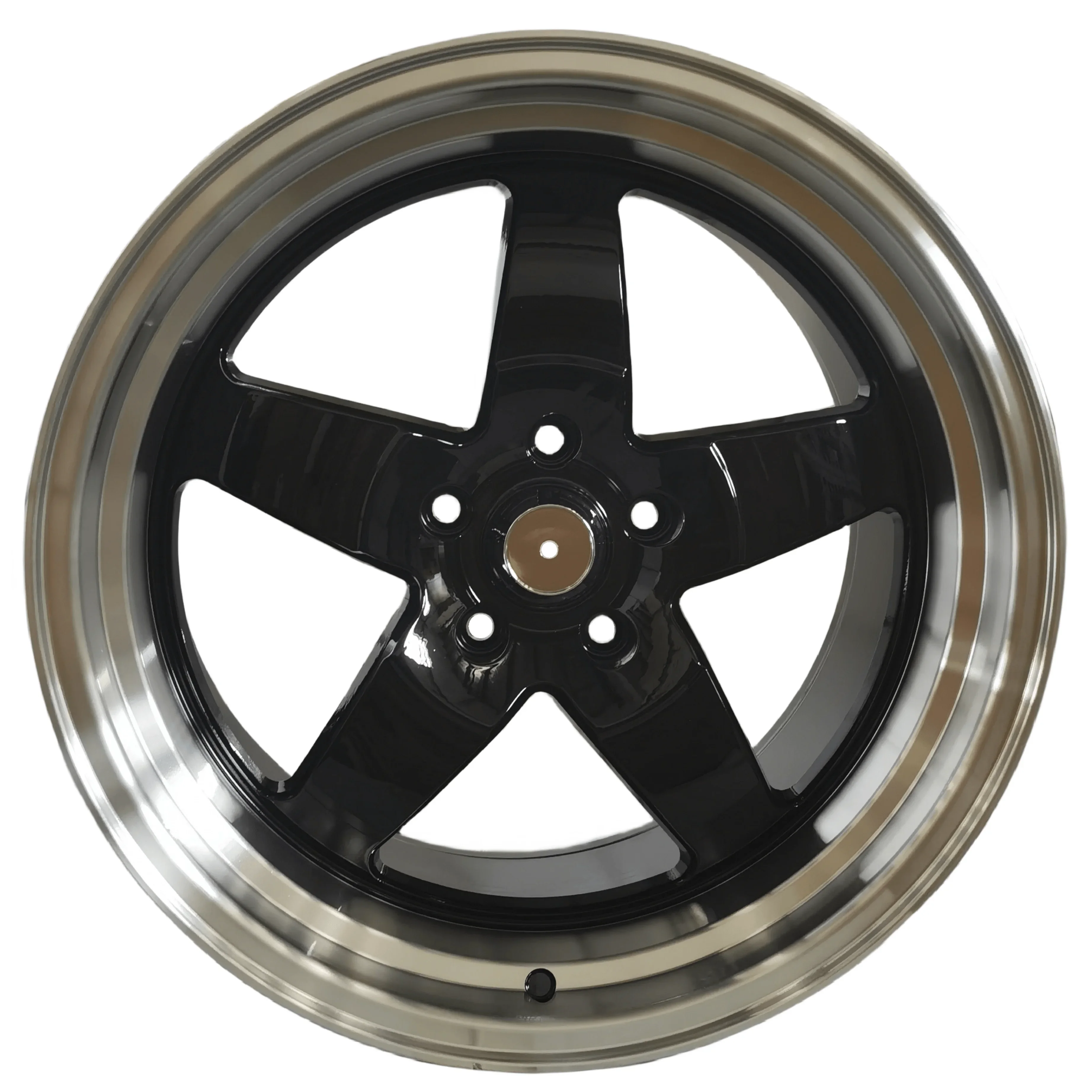 alloy-wheel-tyres-5-holes-5X114-3-black-machine-lip-18x10-5-high ...