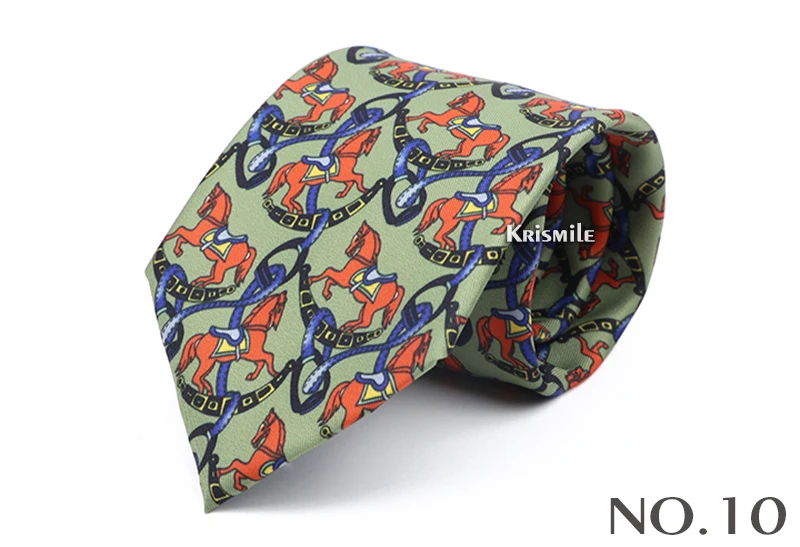 9cm Braun Blau Männer Krawatte Vintage Floral Geometrie Druck Krawatte Mens Hochzeit Business-Meeting Anzug Hemd Täglichen Tragen Zubehör – Detail 12