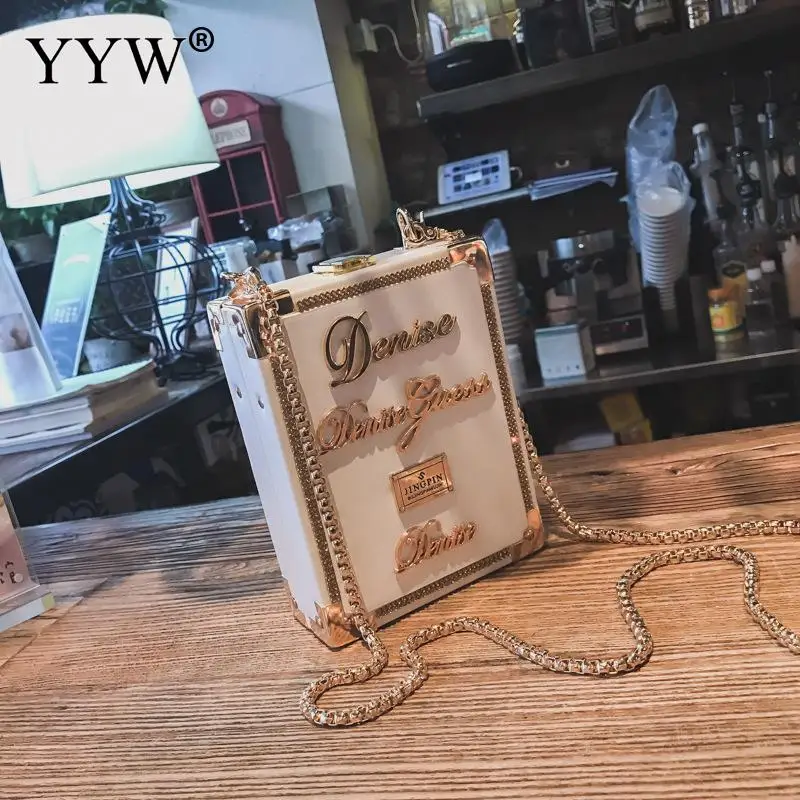 Fashion Dinner Shoulder Diagonal Handbag Bags 2023 Luxury Designer Metal Clip Small Square Box Handbag Party Purse Personality