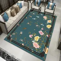 Chinese Style Living Room Rugs Home Decoration Classical Soft Bedroom Carpet Washable Anti-slip Bedside Mats Large Area Rug 2x3m 2