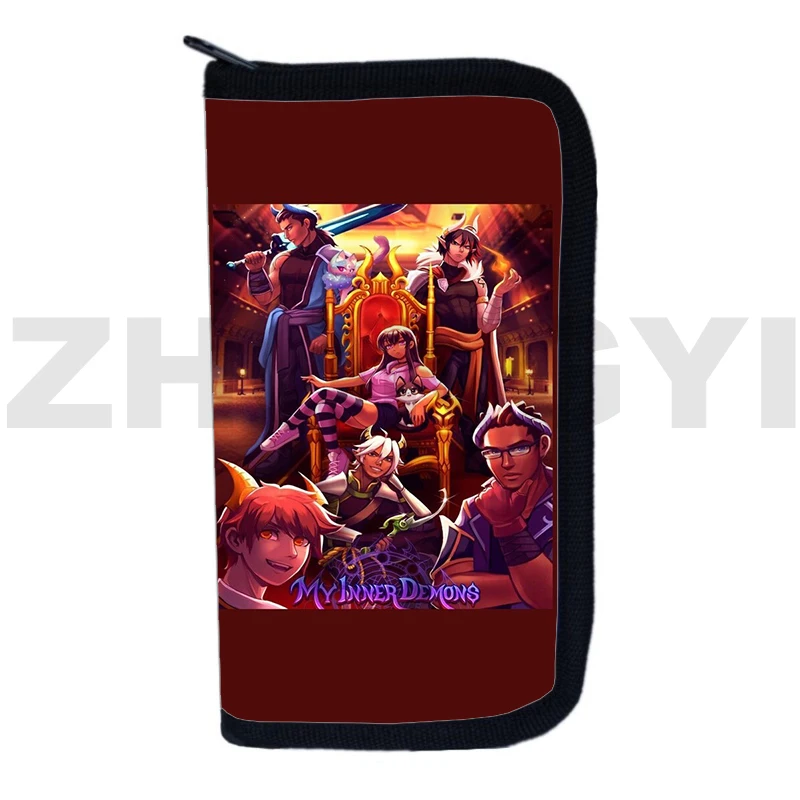 Aphmau Portafogli Adolescente 3D Anime Cute Women Borse Aphmau Come Un Gatto Portamonete E Borsette Portamonete Organizer Bag Adolescente