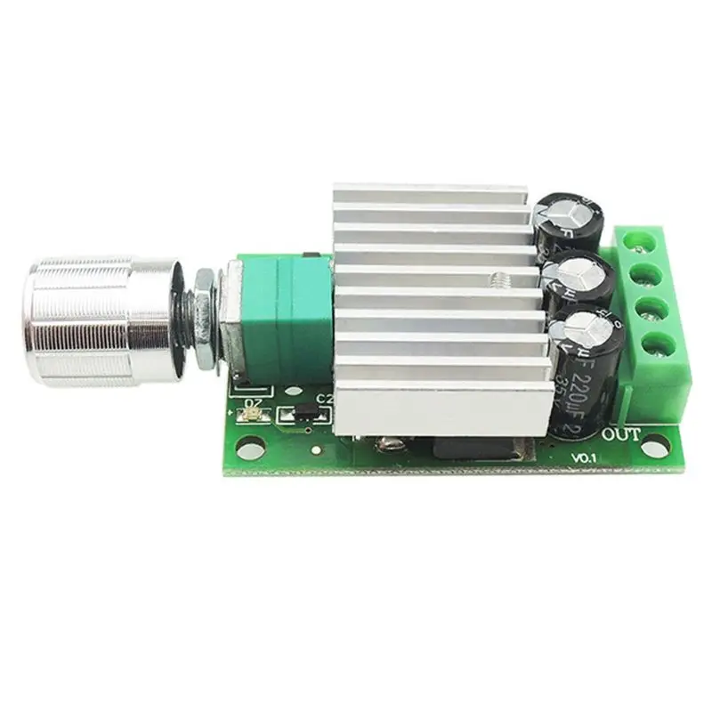 모터 속도 컨트롤러 레귤레이터 조광기 제어 스위치 Q84D용 12V 24V 10A PWM