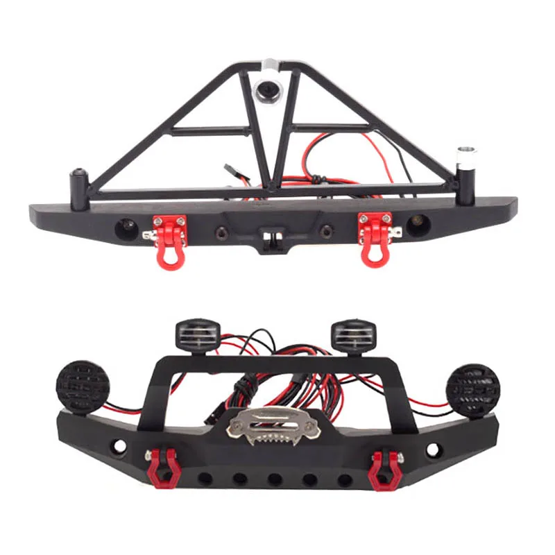 Set Di Tergicristalli In Metallo Per Auto RC 1/10, Per SCX10 E Crawler, Con Viti, Colore Metallo, 53x34 Mm