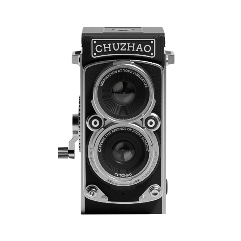 CHUZHAO Retro Mini Digital Camera Autofocus 12MP, Portable Vlogging Camera with