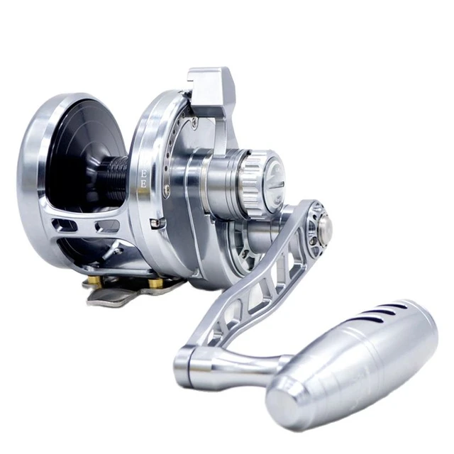 Camekoon 20/30/50/70 Slow Jigging Fishing 9+2 Bearing 40kg Power Drag  Trolling Tuna Reel Left/right Hand Overhead Saltwater Coil - Fishing Reels  - AliExpress