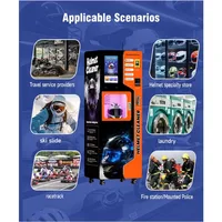 Distributeur automatique de nettoyage à sec et de désinfection à la vapeur pour casques de moto, personnalisable 6