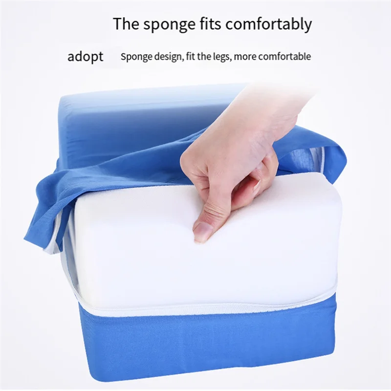 A88K-Leg Pillow Positioning Body Pillows Sleeping Bolster Under Knee Pillow Orthopedic Posture Leg Cushion Pain Relief Brace 4