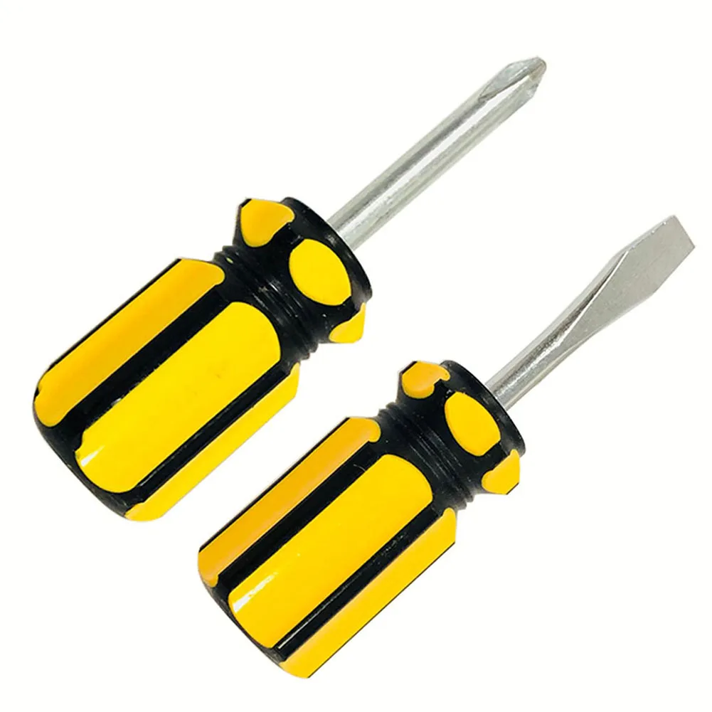 

1pc Portable Small Carrot Screwdriver Cross Flat Head Screwdriver Magnetic Radish Screwdriver For Car Manual Hardware Tools