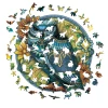 Wooden Puzzles for Adults, 100/200/300 Pieces Uniquely Irregular Animal Shaped Wooden Puzzles, High-difficulty Puzzle 2