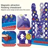 Connect 4 Spin Game Four In A Row Rotating Chessboard 2 Player Board Games for Family Kids Funny Board Game Puzzle Toys Kid Gift 5