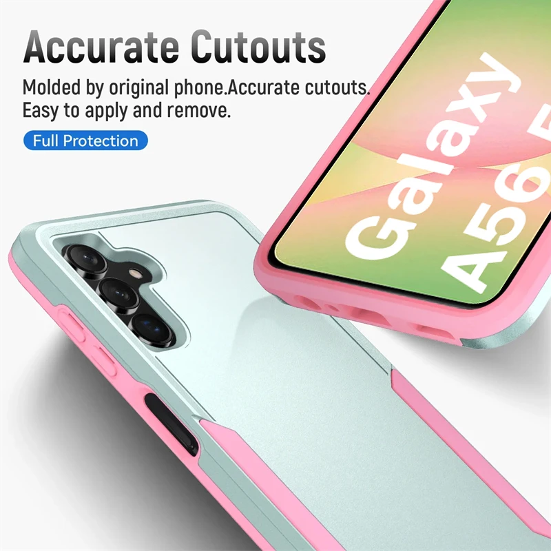 Rugged Shockproof Hybrid Phone Case - Heavy-Duty Protection Cover