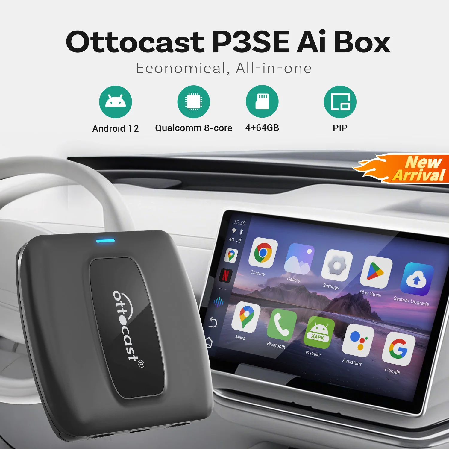 ottocast OttoAibox P3 SE？ OttoAibox P3 CarPlay AI Box