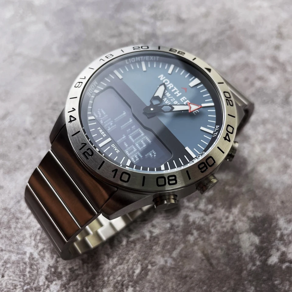 NORTH EDGE APACHE-46 Orologio Sportivo Digitale da Uomo Orologio