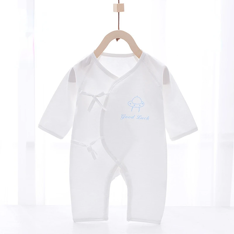 

Newborn Baby Clothes Summer Thin Style Monk Clothes Baby Summer Clothes Air Conditioning Clothes Newborn One-piece Clothes
