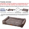Four Season Square Dog Bed for Large Dog Mattress Bite-resistant Cat Bed Soft Thickened Dog Bed Waterproof Sofa Pet House 6